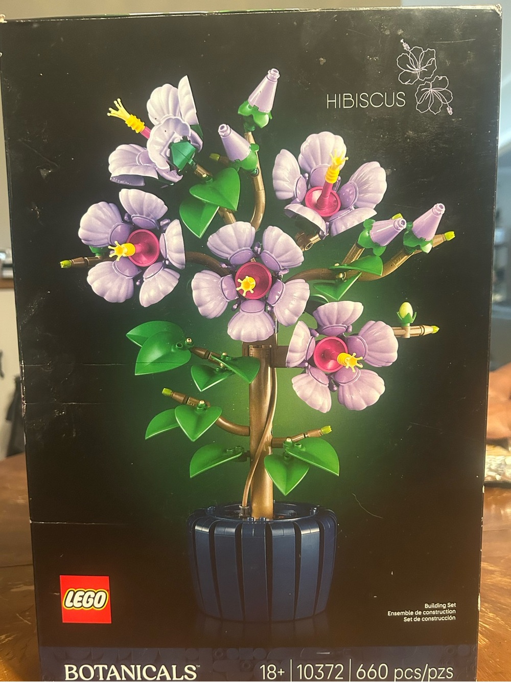 Official LEGO botanicals hibiscus flowers